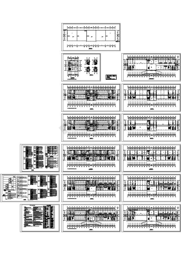 办公楼设计_多层办公楼全套电气施工图纸（CAD，16张图纸）-图一