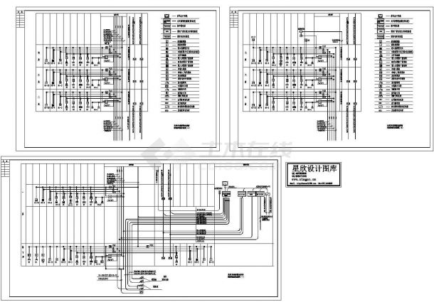 办公楼设计_高层办公楼消防系统图（CAD，3张图纸）-图一