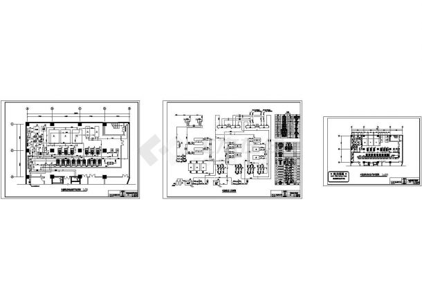 土木工程毕业设计_广州某商务大厦空调工程毕业设计图纸-图一