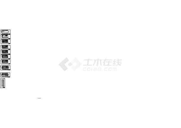 土木工程毕业设计_北京腾达大厦通风空调工程毕业设计图纸-图一