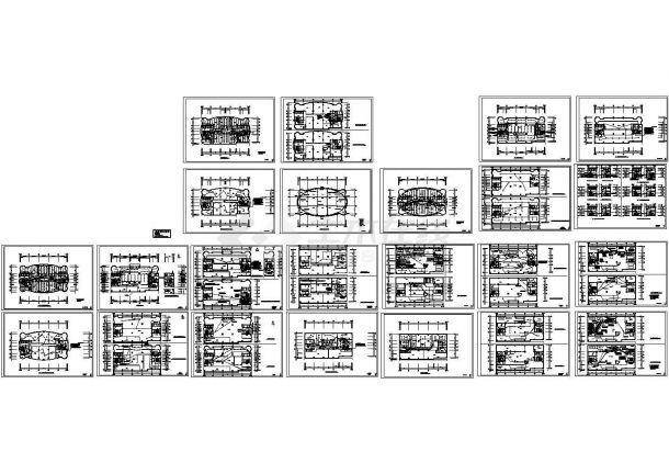 办公楼设计_二十五层办公楼电气施工全套图（CAD，23张图纸）-图一