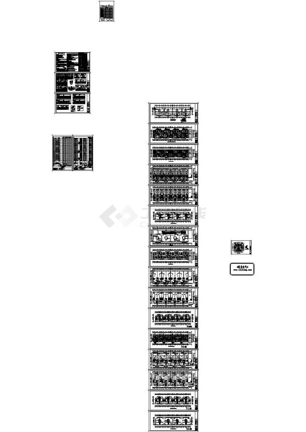 [北京]某18层21822.2㎡商住综合楼全套电气施工图纸-图一