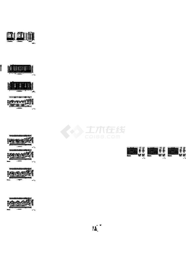 [无锡]某五星居住区D组团建筑方案图设计-图二