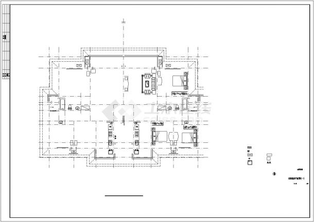 [四川]某一梯二住宅建筑施工图设计-图二