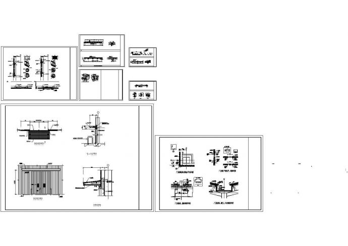 厂房设计_某工业厂房装修工程设计cad全套彩板大样图（甲级院设计）_图1