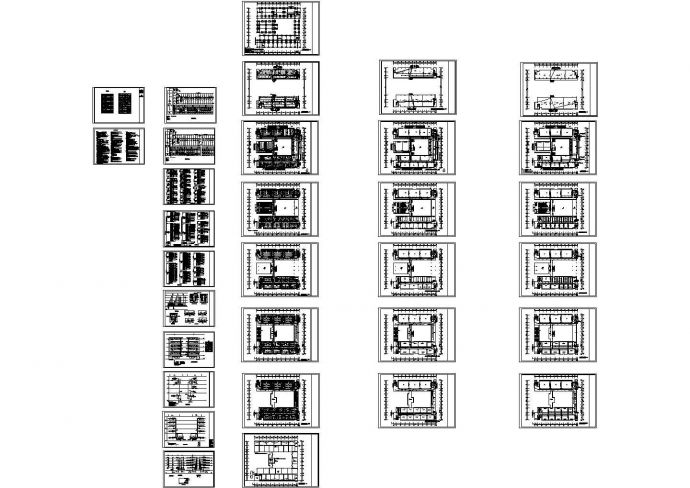 【南通】高等学校五层教学楼完整电气施工图纸_图1