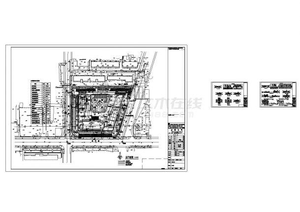 办公楼设计_[南京]某十六层办公楼建筑CAD设计施工图-图一