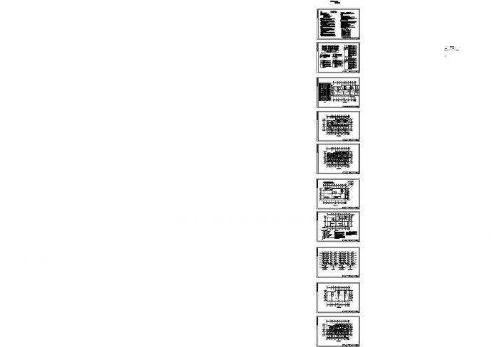 [浙江]某地药业公司六层宿舍全套电气施工设计cad图纸_图1