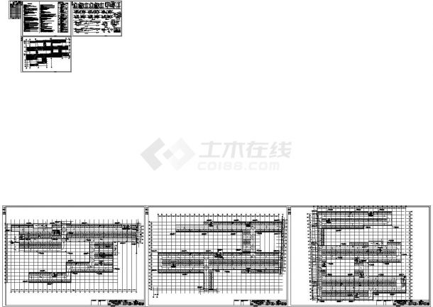 [江苏]小区高层住宅楼电气施工图全套cad图纸-图二