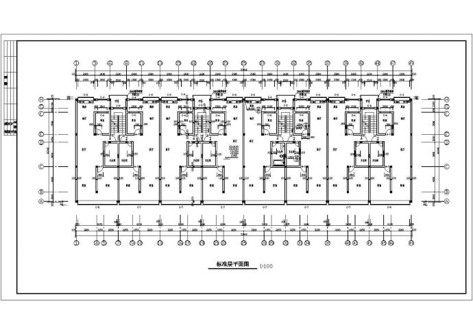 某住宅楼全套CAD结构设计详细完整施工图_图1