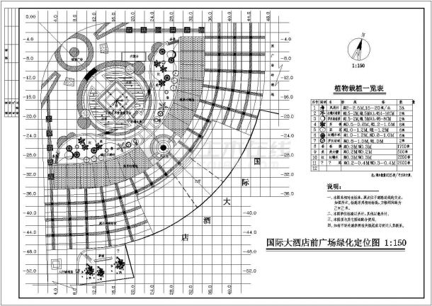 某广场全套CAD环境详细完整节点设计施工图-图二