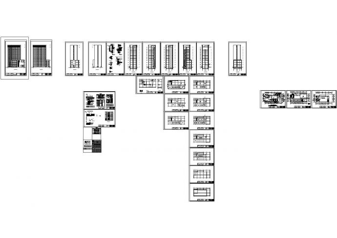办公楼设计_[辽宁]某十一层办公楼建筑CAD施工图_图1