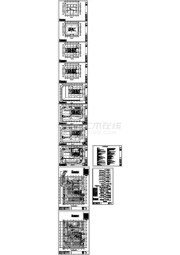 办公楼设计_30868㎡高层办公楼火灾自动报警系统施工图-图二