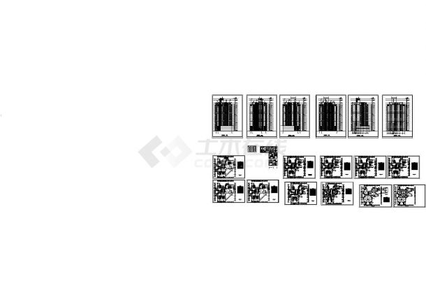 某高层建筑设计全套施工图-图一