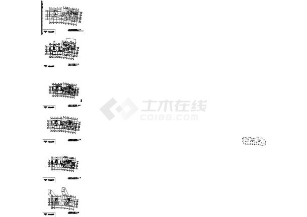 [浙江]大型住宅区多栋高层住宅楼建筑施工图设计-图二