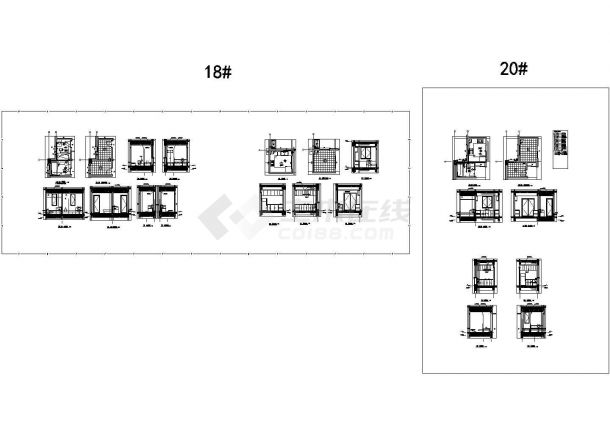 [湖南]6层欧式风格住宅楼建筑施工图设计-图一