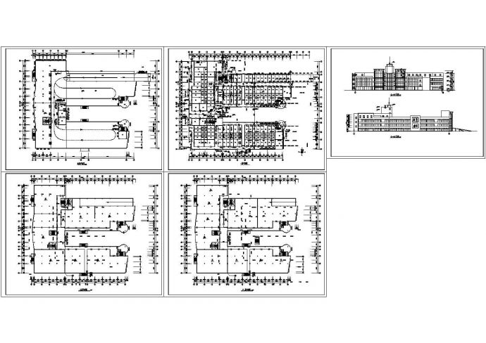 江苏苏州某商业广场设计方案CAD图纸_图1