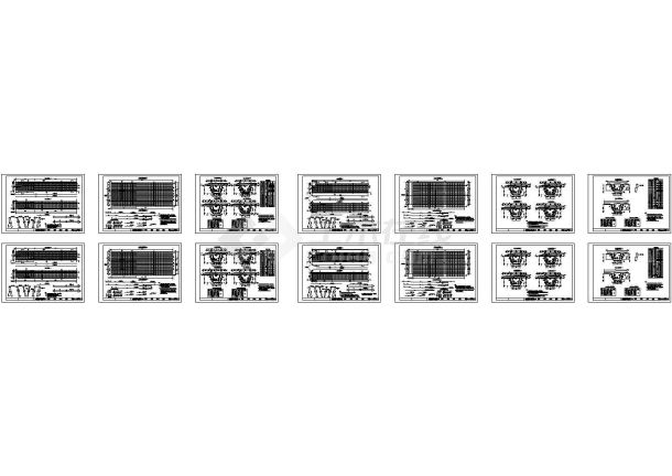 先简支后连续箱梁钢筋构造节点详图设计-图一