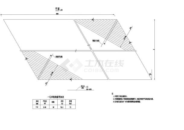 后张法预应力简支空心板桥面钝角加强钢筋构造节点详图设计-图二