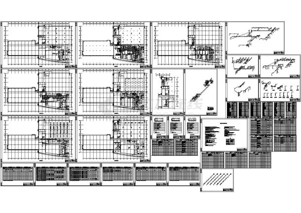 药用塑料瓶车间空调CAD图纸-图一