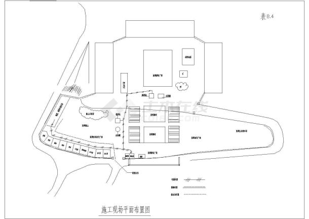 某学院景观工程投标文件附总平面布置图（含技术标及商务标）.共一张-图一