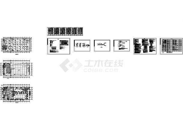 厂房设计_[江苏]联合厂房空调及通风排烟系统设计施工图风冷热泵-图一