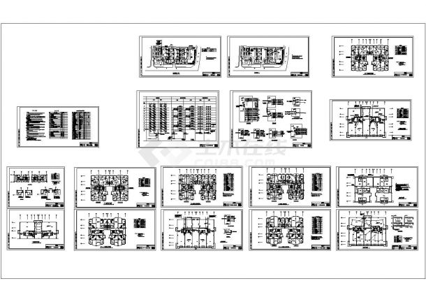 11+1高层电气配电设计系统图纸-图一