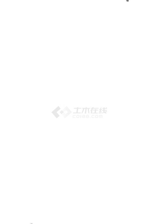 北京顺义区某高层商住楼建筑设计CAD施工图-图二