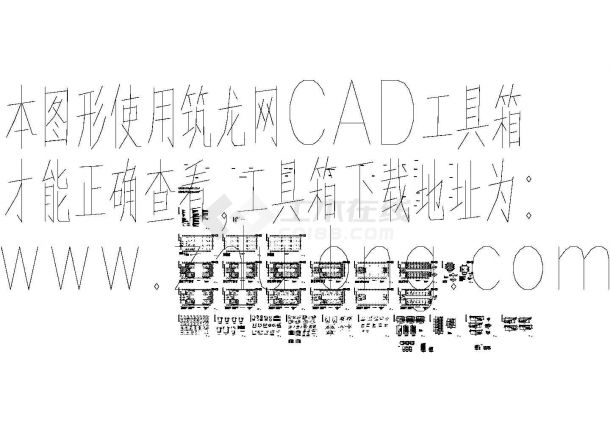 广西某综合教学楼钢框架cad详细设计图纸-图二