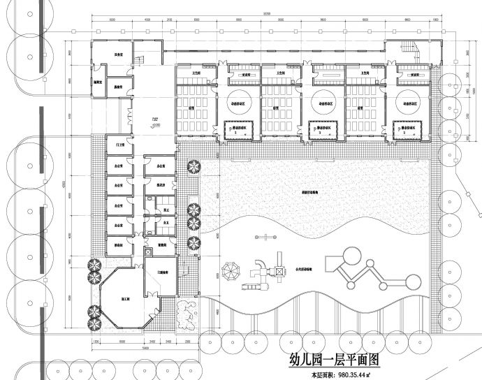 新古典风格住宅区设计方案图（知名事务所）_图1