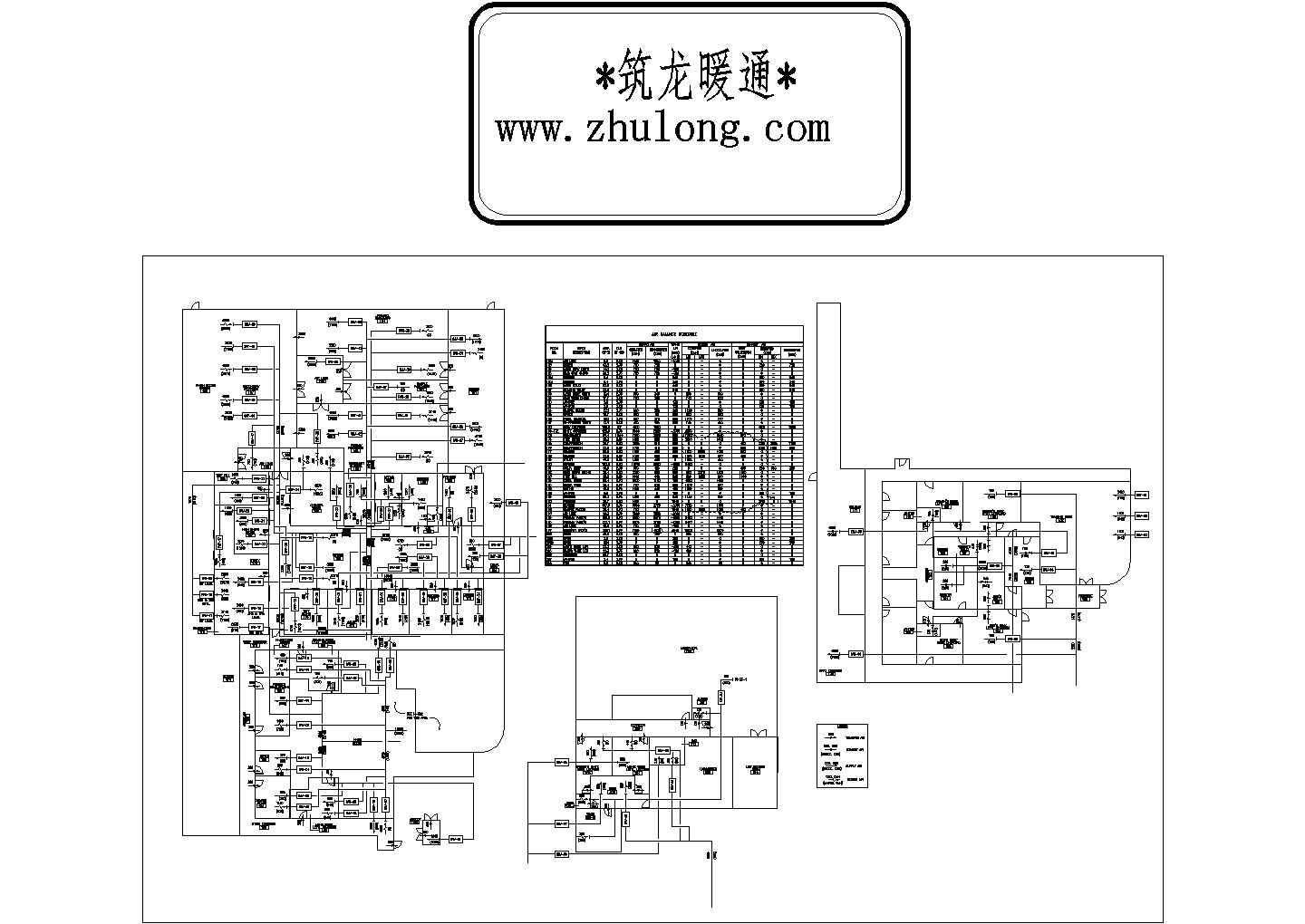某制药厂空调系统CAD图纸