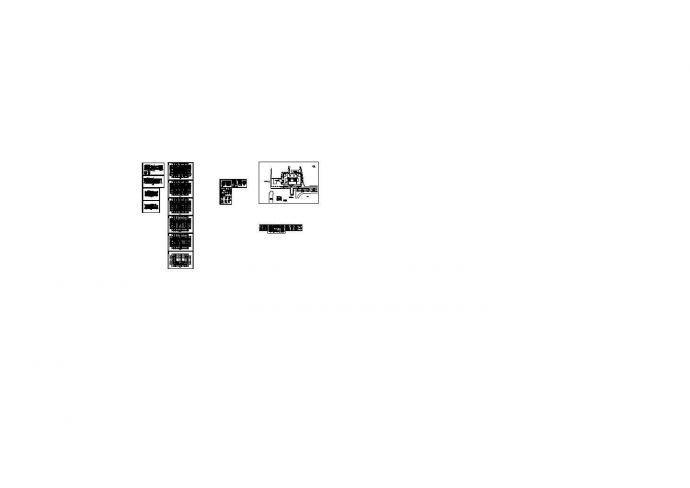 某学校宿舍楼全套建筑施工设计cad图纸（含总平面图，设计说明）_图1