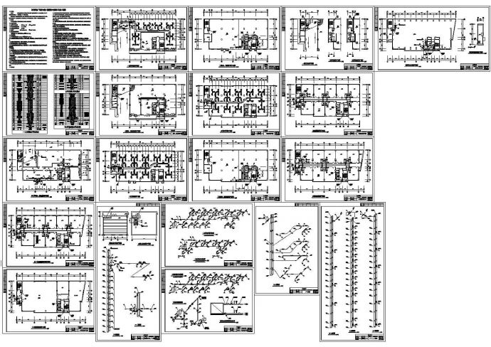 某市商场综合楼通风空调建筑设计施工图_图1