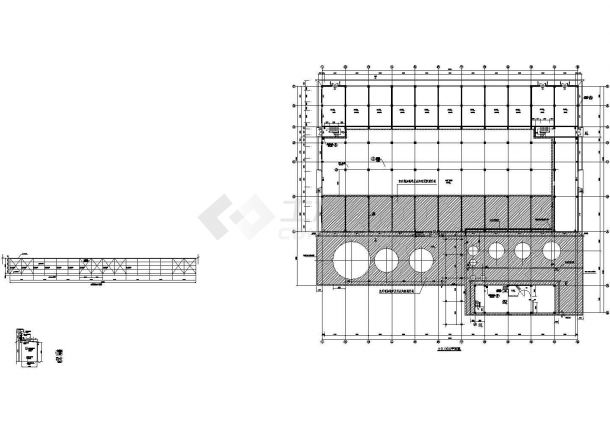 厂房设计_湖南衡阳5层框架厂房建筑结构施工图-图一