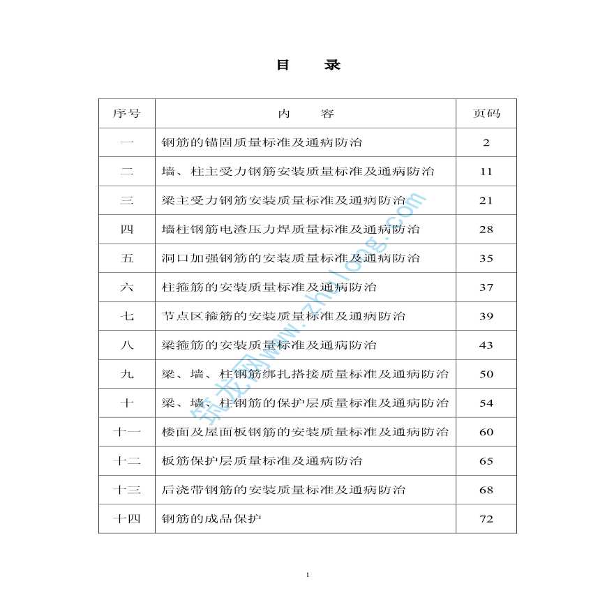广东某公司主体结构质量控制标准及通病防治措施（钢筋部分）-图二