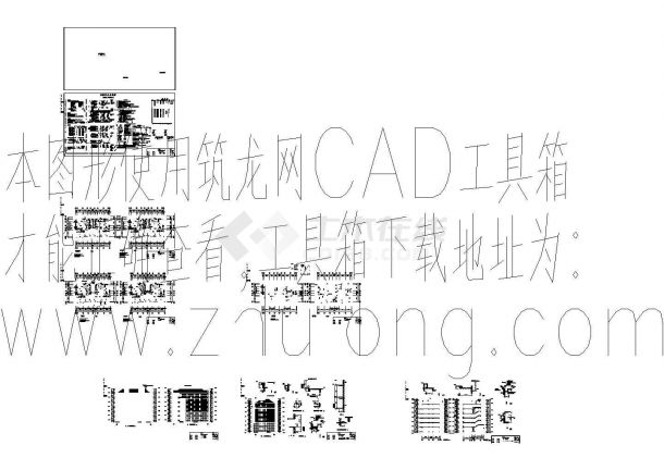 [安徽滁州]某湖心小区6号楼建筑施工图设计-图一