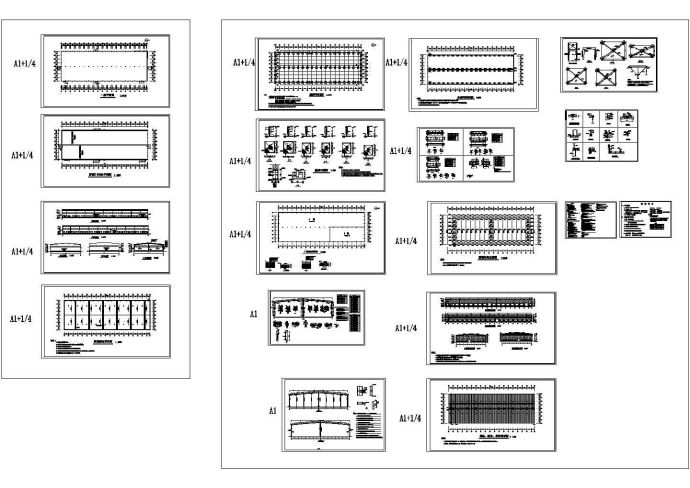 厂房设计_厂房全套结构建筑图Cad设计图_图1