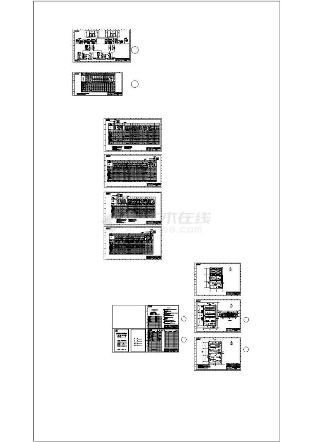 总后小瓦窑住房项目施工CAD图纸-图一