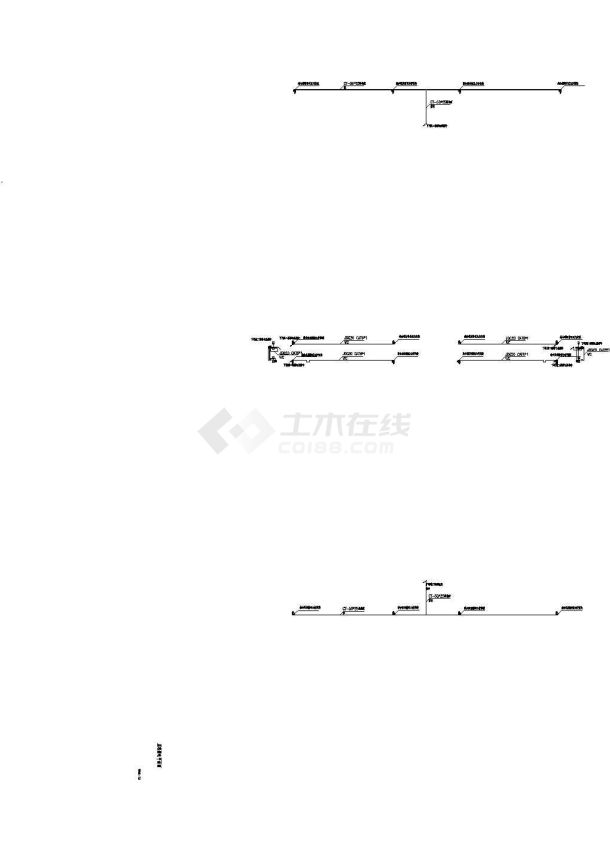 宁夏中卫云计算基地E3数据中心机房楼施工图-图一