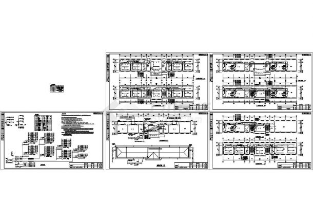【吉林】某学校四层教学楼强电施工CAD全套图-图一