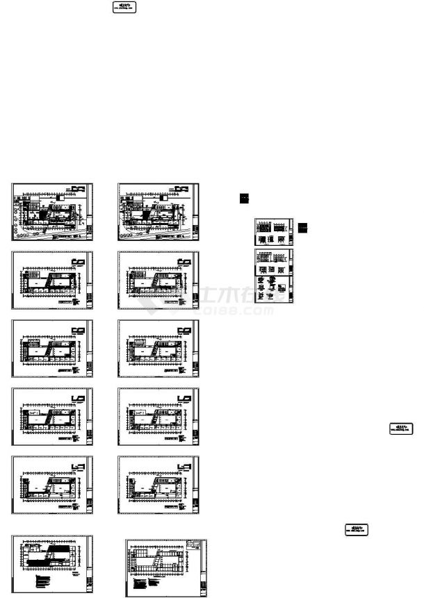 [安徽]5层教学实验楼全套电气施工图纸40张（计算书）-图一