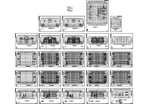 厂房设计_[广西]工业厂房建筑给排水施工图（绘图细致）-图二