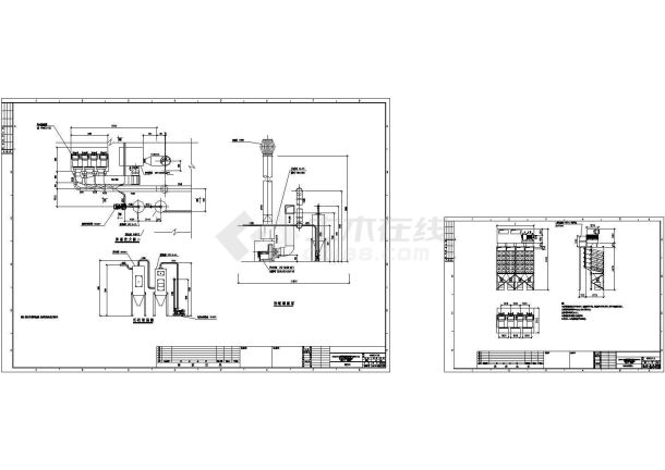 多级组合式高粉尘、高危害除尘器设计图，-图二