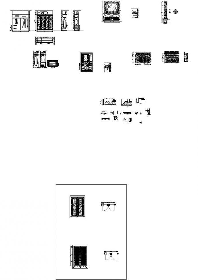 大元珠海酒店总统套房全套非常实用设计cad图纸_图1