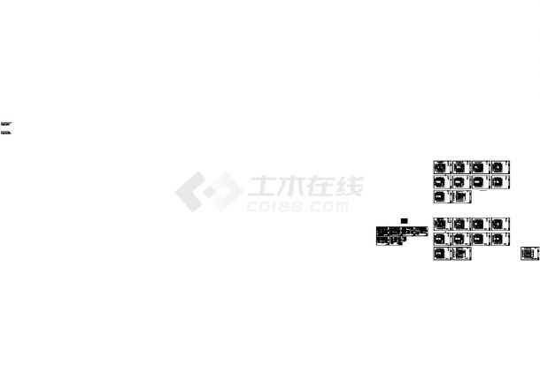 [上海]综合商务中心3号楼全套强电系统施工图纸-图一