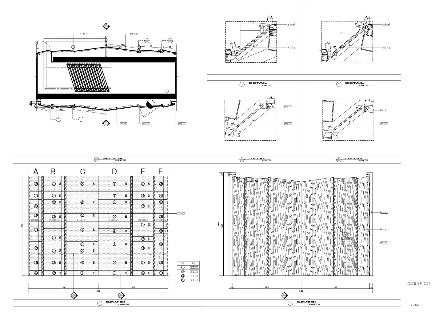 苏州国际博览中心三期项目-轻奢某富酒店会议中心2F节点装饰设计CAD图