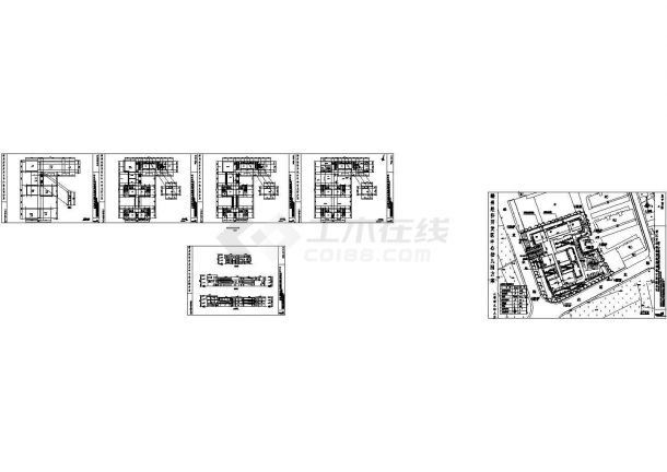 嵊州经济开发区中心幼儿园6000平米建筑设计方案图纸-图二