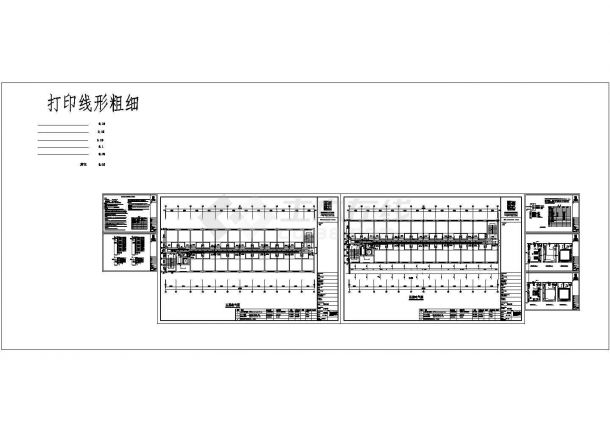 朋悦假日酒店客房电气整套非常标准设计cad图纸-图一