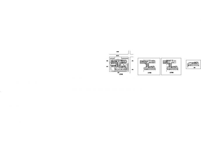 【西安】某综合性医院楼建筑施工图纸（含模型）_图1