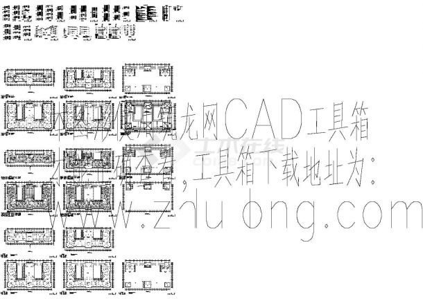 某学院主教学楼全套电气图-图一